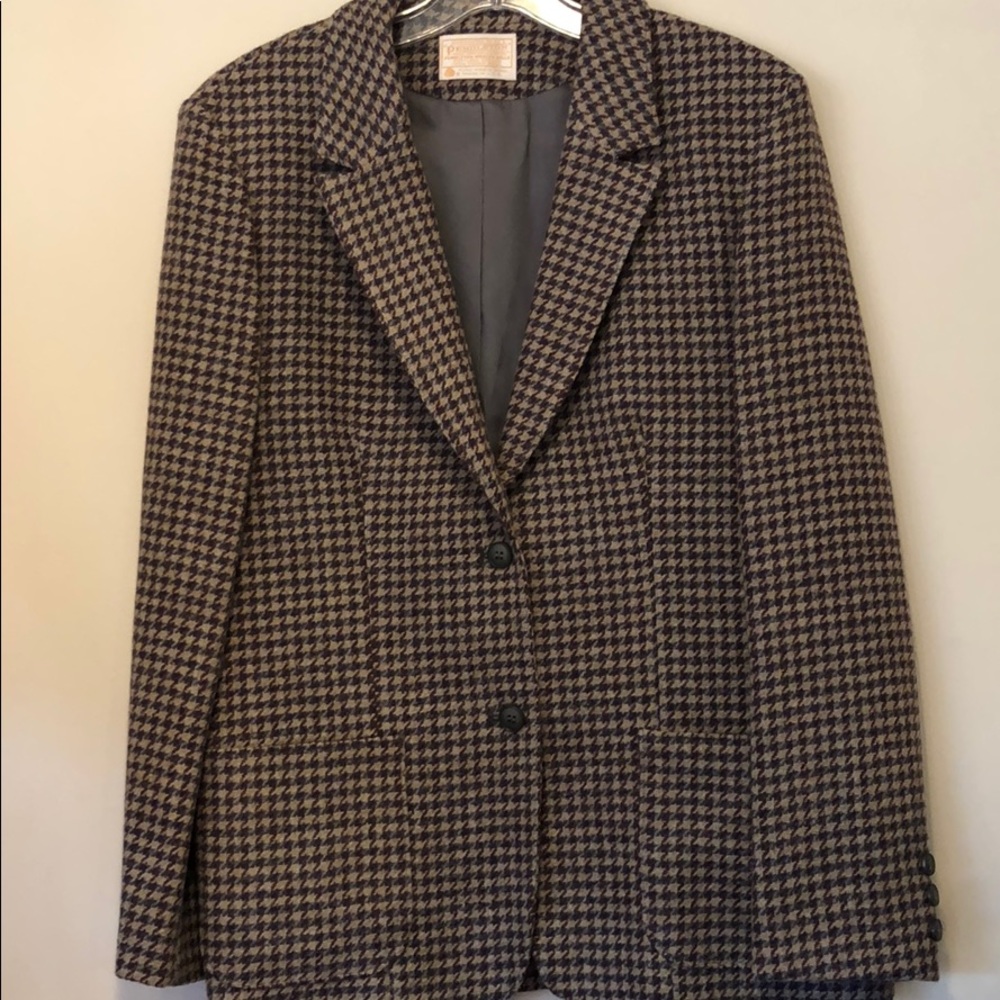 Pendleton Vintage Virgin wool Blazer Size 14